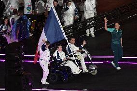 Paris 2024 Paralympics - French Flag Bearers At Closing Ceremony