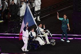 Paris 2024 Paralympics - French Flag Bearers At Closing Ceremony