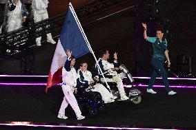 Paris 2024 Paralympics - French Flag Bearers At Closing Ceremony