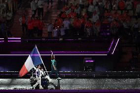 Paris 2024 Paralympics - French Flag Bearers At Closing Ceremony