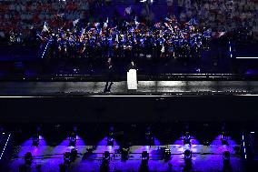 Paris 2024 Paralympics - Tony Estanguet And Andrew Parsons At Closing Ceremony