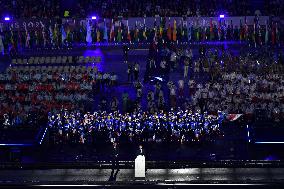 Paris 2024 Paralympics - Tony Estanguet And Andrew Parsons At Closing Ceremony