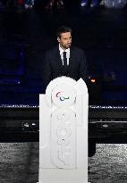 Paris 2024 Paralympics - Tony Estanguet And Andrew Parsons At Closing Ceremony