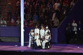 Paris 2024 Paralympics - French Athletes With The Paralympic Flame