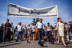 The Dachshund March In Krakow