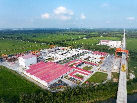 Nanjing-Huai'an Intercity Railway Under Construction