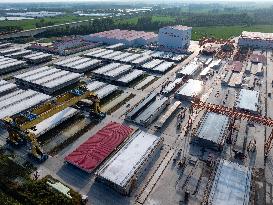 Nanjing-Huai'an Intercity Railway Under Construction