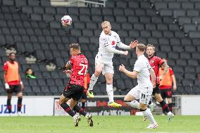 MK Dons v Walsall - Sky Bet League 2