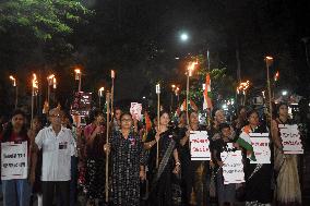 Citizen Protest In Kolkata, India