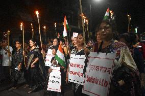 Citizen Protest In Kolkata, India