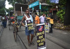 Citizen Protest In Kolkata, India