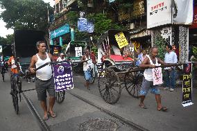 Citizen Protest In Kolkata, India