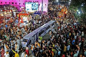 Ganesh Chaturthi Procession  In Jaipur