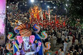 Ganesh Chaturthi Procession  In Jaipur