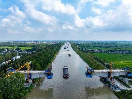 Subei Canal Cargo Ships