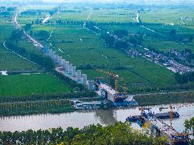 Subei Canal Cargo Ships