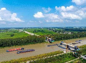 Subei Canal Cargo Ships