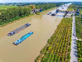 Subei Canal Cargo Ships