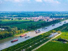 Subei Canal Cargo Ships