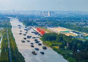 Subei Canal Cargo Ships