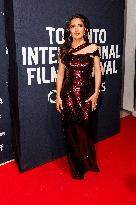 TIFF - Salma Hayek At Without Blood Premiere