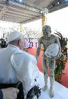 Pope Francis Meets Young People - Papua New Guinea