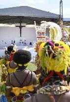 Pope Francis Meets Young People - Papua New Guinea