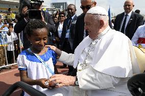 Pope Francis Meets Young People - Papua New Guinea