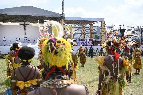 Pope Francis Meets Young People - Papua New Guinea