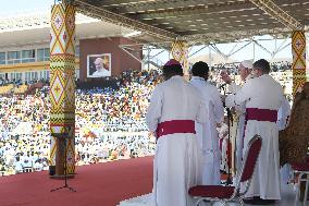 Pope Francis Meets Young People - Papua New Guinea