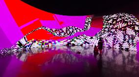 Digital Art Light Show in Shanghai