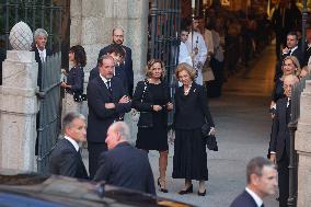 Funeral Of Juan Gomez Acebo - Madrid