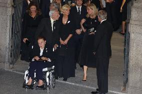 Funeral Of Juan Gomez Acebo - Madrid