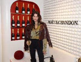 US Open - Celebs At Moet & Chandon Clubhouse Suite