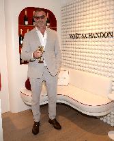 US Open - Celebs At Moet & Chandon Clubhouse Suite