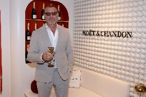 US Open - Celebs At Moet & Chandon Clubhouse Suite