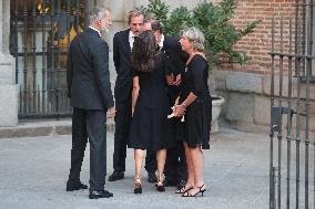 Funeral Of Juan Gomez Acebo - Madrid