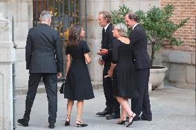 Funeral Of Juan Gomez Acebo - Madrid