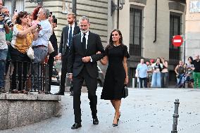 Funeral Of Juan Gomez Acebo - Madrid