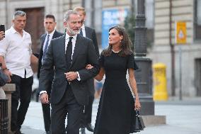 Funeral Of Juan Gomez Acebo - Madrid