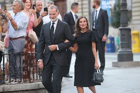 Funeral Of Juan Gomez Acebo - Madrid