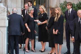 Funeral Of Juan Gomez Acebo - Madrid