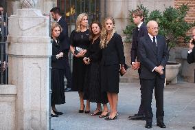 Funeral Of Juan Gomez Acebo - Madrid