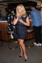 US Open - Lindsay Lohan And Jane Krakowski At Cadillac Suite