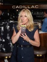 US Open - Lindsay Lohan And Jane Krakowski At Cadillac Suite