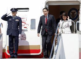 Japan PM Kishida returns after Seoul visit