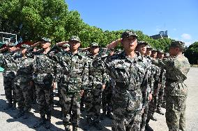 New Recruits Training in Taicang