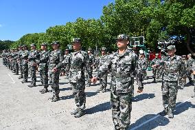 New Recruits Training in Taicang