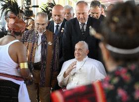 Pope Francis Arrives In Dili - Timor Leste