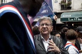 Rally Against The President's Forceful Blow - Paris